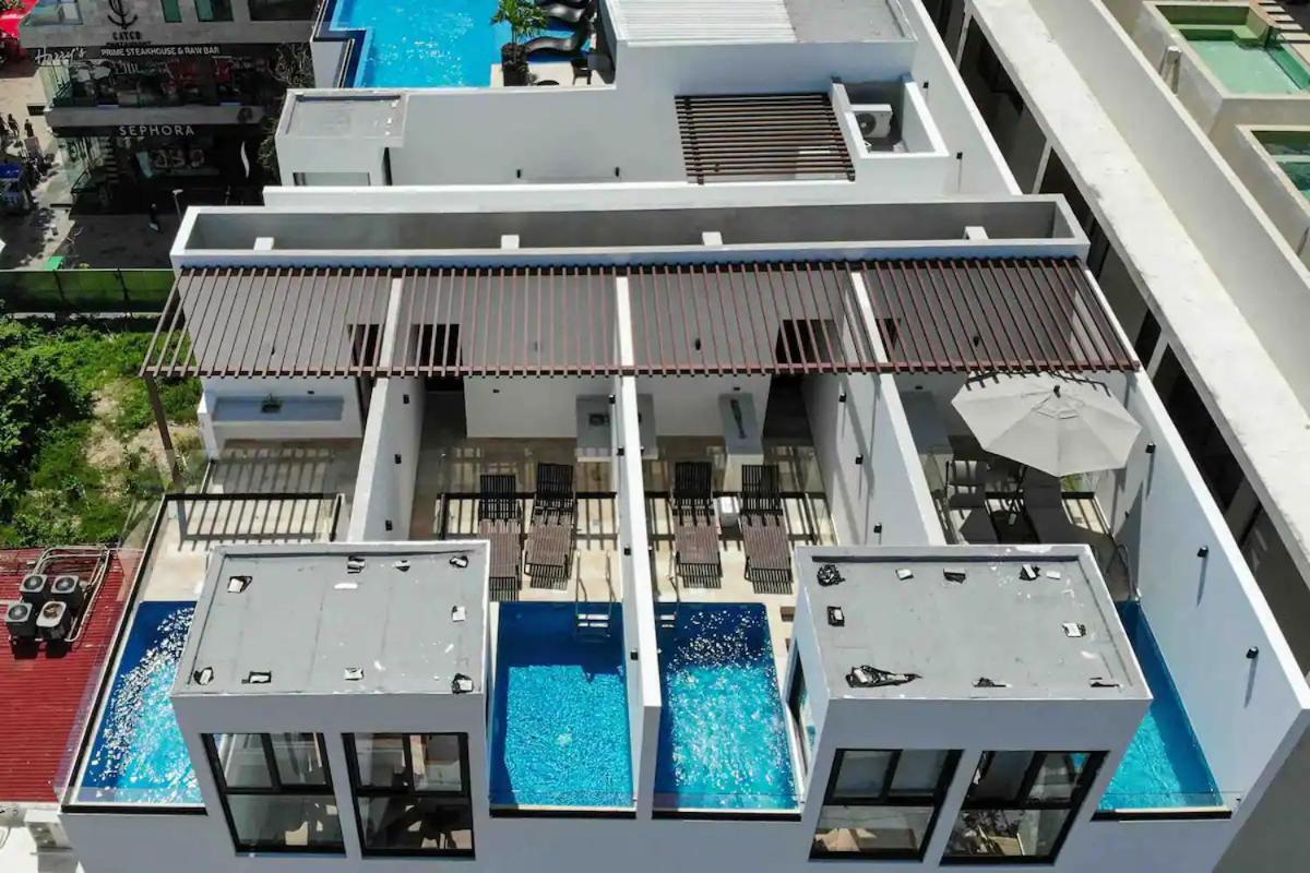 Stayon5A.Av.Penthouse With Privatepool Freeparking Playa del Carmen Exteriör bild