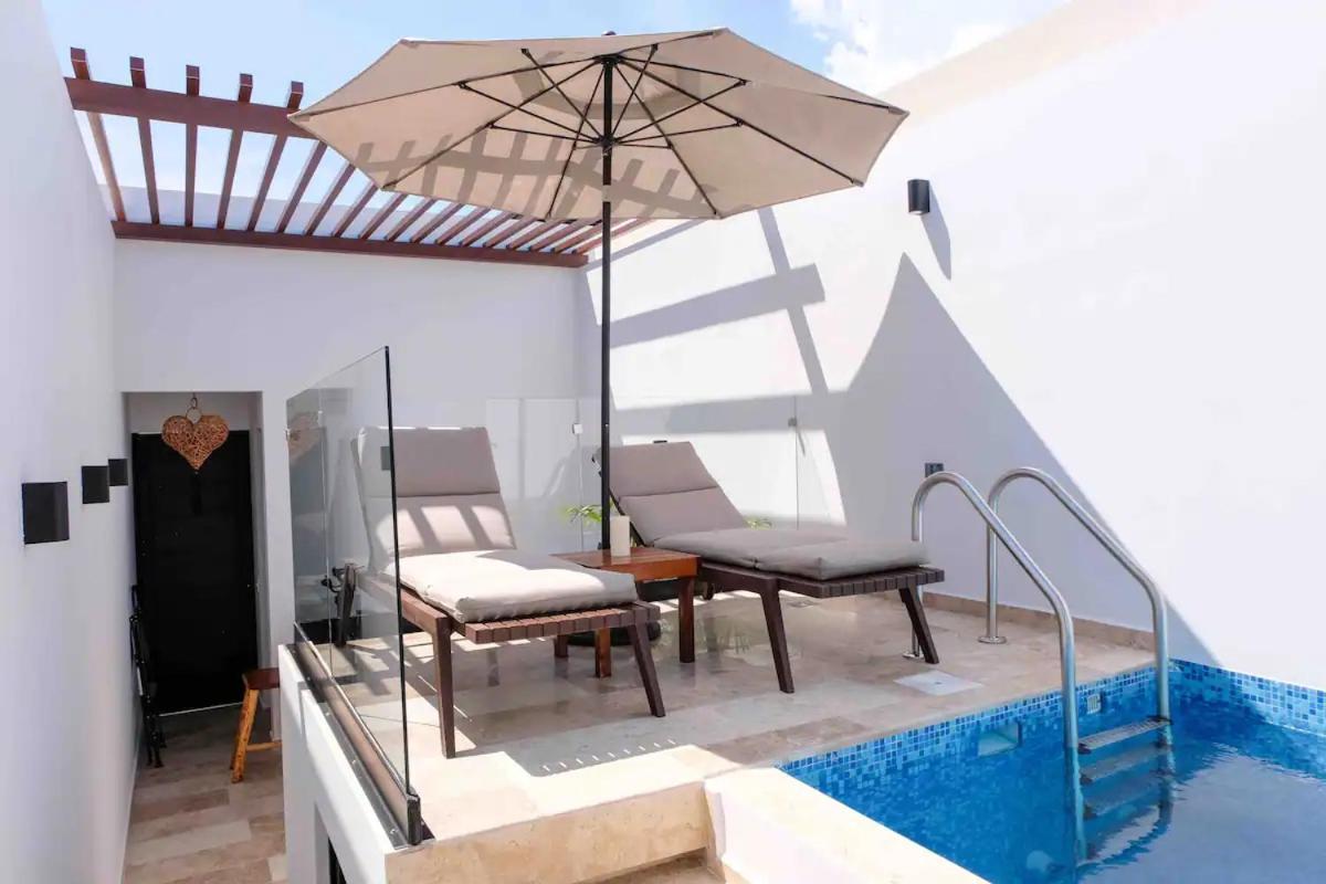 Stayon5A.Av.Penthouse With Privatepool Freeparking Playa del Carmen Exteriör bild